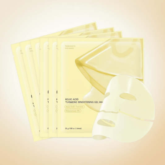Molevea™ Kojic Turmeric Glow Mask (4-Pcs)  ✨ BRIGHTEN & REVIVE YOUR SKIN — NATURALLY ✨