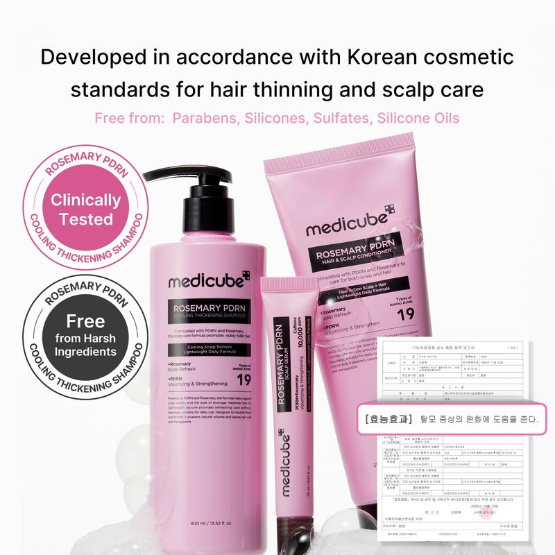 Rosemary PDRN Hair Care Bundle